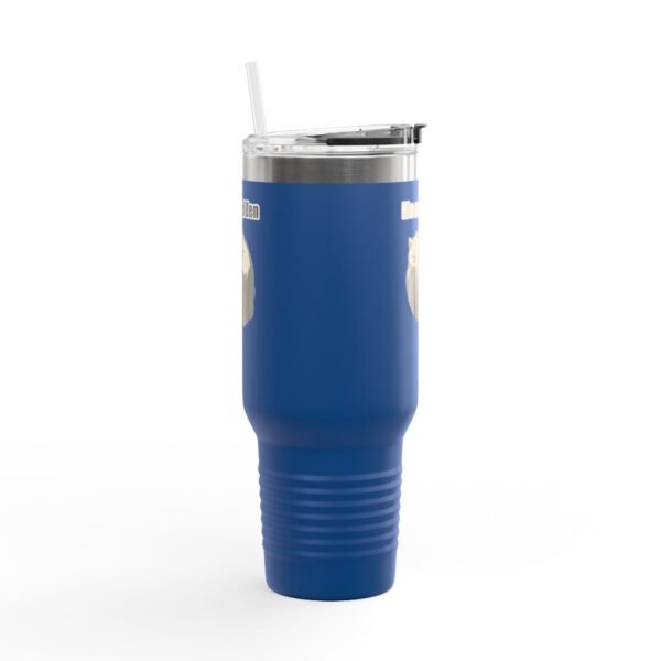 Meow and Zen Insulated Travel Mug - 40oz Cat Lovers Drinkware - Image 14