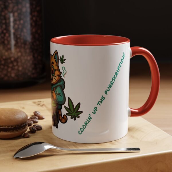 Funny Cat Coffee Mug - "Cookin' Up the Purrscripton!" - 11/15oz - Image 16