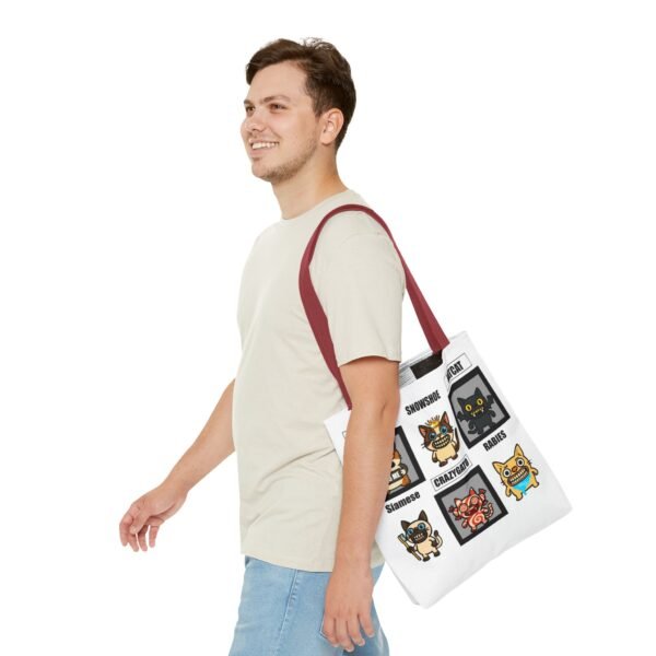 Fun Cat-Themed Tote Bag - Perfect for Cat Lovers and Pet Owners - Image 19