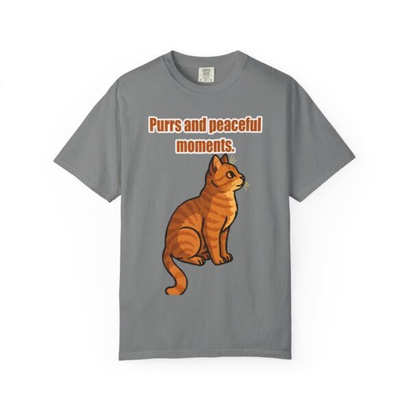 Unisex T-Shirt - "Purrs and Peaceful Moments" Cat Design - Image 26