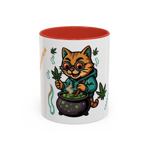 Funny Cat Coffee Mug - "Cookin' Up the Purrscripton!" - 11/15oz - Image 13