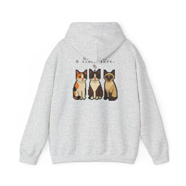 Pixel Cat Hoodie: Cute Pet Lover's Sweatshirt, Cozy Cat Apparel, Perfect Gift for Animal Lovers, Unique Cat Lover Gift, Cat-Themed [...] - Image 10