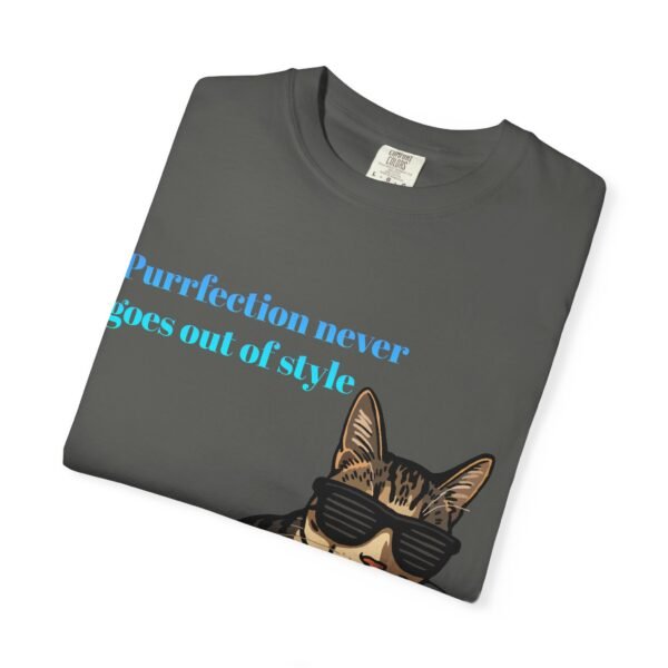 Cool Cat T-Shirt – 'Purrfection Never Goes Out of Style' - Image 12